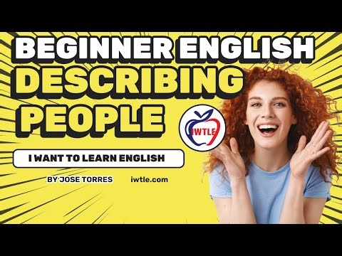 Practice Describing People | Simple Sentences for Beginners