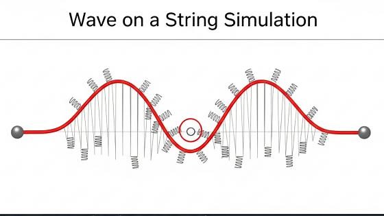 Modeling a Wave on a String With Springs and Python