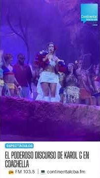 Karol G hizo historia en Coachella y dejó un fuerte mensaje latino 🔥