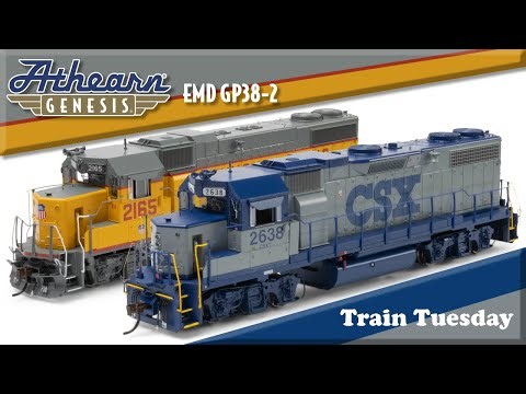 Train Tuesday 03/31/26: Athearn Genesis EMD GP38-2 Diesel Locomotives