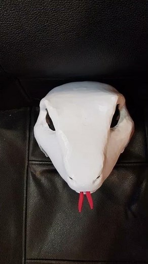 3d-printed snake hand puppet head - #shorts