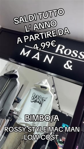ROSSY STYLE MAC MAN LOW COST Via stadera 140 Napoli Abbigliamento uomo e bambini #perte #tik_tok #viral #phy #fit