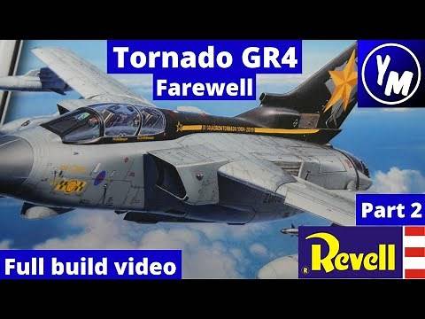 tornado gr4 farewell model revell 1/48 scale kit build