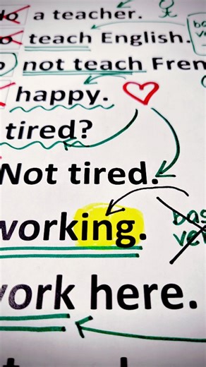 English with Alina on Instagram: "📄 AM vs DO — Learn the Difference! | Quick English Grammar Practice with Alina Do you ever get confused about when to use AM and when to use DO? In this short English practice video, Alina helps you understand the difference between these two helping verbs so you can fix common mistakes like: ❌ I am do happy. ❌ I am do working. ❌ I do am not work on Fridays. You’ll learn: ✅ When to use AM with adjectives and the -ing form ✅ When to use DO to form questions and 