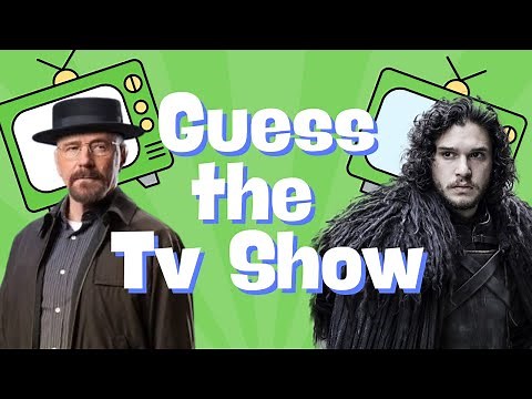 Guess the TV Show Picture Quiz (40 Questions)