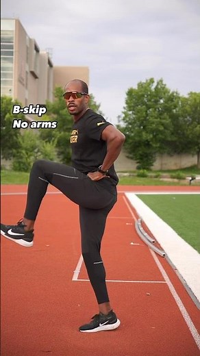 How to do the b-skip sprint drill correctly