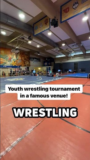 Youth Wrestling Tournament In A Famous Venue!
