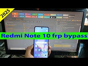 Redmi Note 10 frp lock bypass by unlock tool 2025.