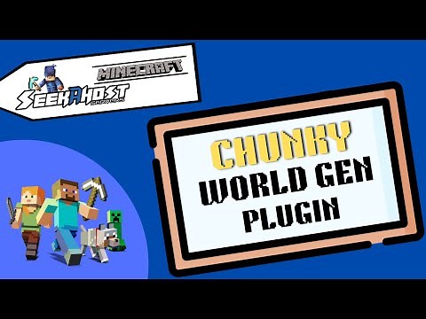 How to Pre-Generate Your World in Minecraft with Chunky Plugin 1.13 - 1.19
