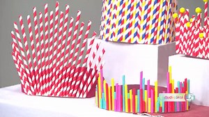 Create Cute Crowns With Paper Straws