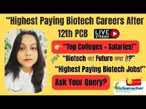 1️⃣ “Top Biotechnology Career & College Guide 2025 | PCB Students Join LIVE!”#viral #viralvideo