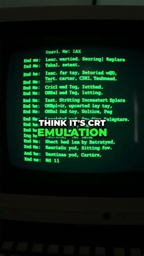 Windows 11 Terminal: Old School IBM & Portal 2 Vibes! #shorts