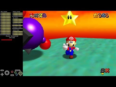 Super Mario Treasure World - Overworld Stars(Savestateless)
