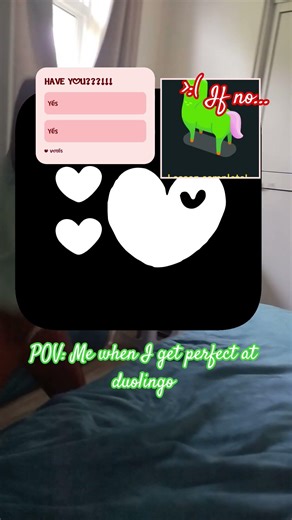 Gentle warning: do your Duolingo before duo ULTRA I LIKE THE CUT G'S you