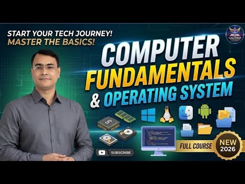 Computer Basics + OS Full Course 💻 | Beginner to Advanced in One Video#shorts 