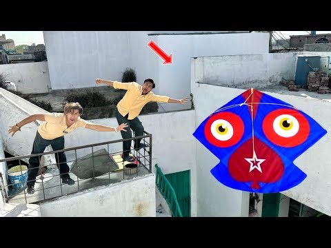 New Tricks 3 Kite catch Roof With Win 1000 Rupees Abubaker