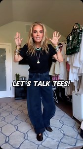 75K views · 243 reactions | Let’s talk tees! So many fun ways to dress a t-shirt up, affordable t-shirt finds, and they keep you comfortable. That’s a yes, yes, and YES for me ✔️ Choose Happy! Choose You! Yes You Can! Get. Get Dressed. Let’s Do This! #midlifewomen #midlifejourney #midlifemagic #midlifewellness #midlifereinvention #midlifeawakening #tshirt #amazon #amazonfinds | shop.with.caroline | Facebook