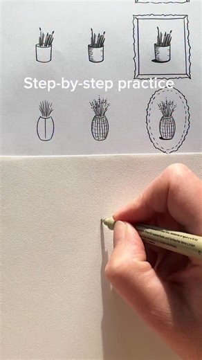 Creative Mini Frames Practice: 🖼️✍🏻 draw simple everyday objects, add a shadow and a frame, and see how anything can turn into a mini poster. It’s a fun exercise and great for hand-eye coordination and basic drawing skills. That’s why I added it to my Hand-Eye Coordination book. If you have it, check out the updates 🥳🫶 Let me know if you have any questions, and keep practicing! P.S. When you draw the lines, you can’t think of anything else for a moment - it feels really nice ☺️👍 | Daria Bog