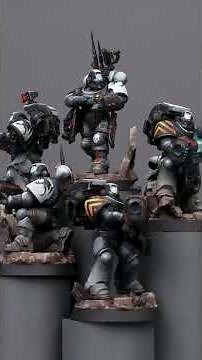 Creating a Custom Space Marines Chapter | Studio Process