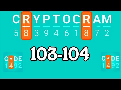 CRYPTOGRAM level 103 104
