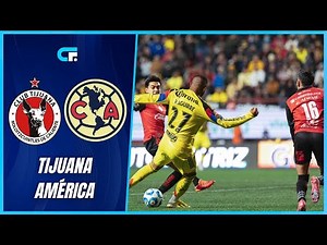 ✅ AMÉRICA y XOLOS ABURRIERON en TIJUANA y EMPATARON 0-0 por la PRIMERA FECHA de la LIGA MX