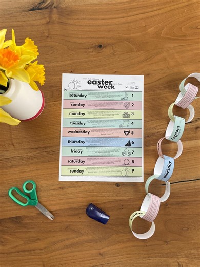 Holy Week Paper Chain_lds_ Digital Download - Etsy