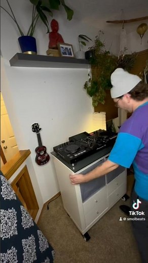 make a dj table from an ikea table with me