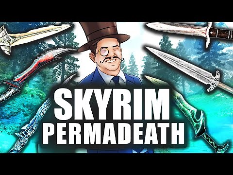 The Spiffing Brit Vs Skyrim PERMADEATH CHALLENGE