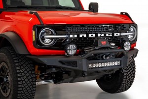 Addictive Desert Designs Bronco Rock Fighter Winch Front Bumper F230181060103 (21-26 Bronco, Excluding Raptor) - Free Shipping
