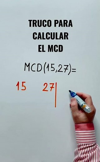MATH TRICK - Trick to calculate the GREATEST COMMON DIVISOR GCD