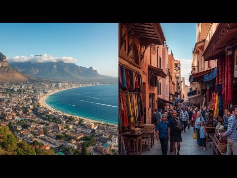 Cape Town vs Marrakech: Natural Beauty vs Red City Souks
