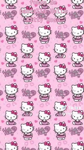 Fondos de Pantalla Hello Kitty Rosa para Tablets