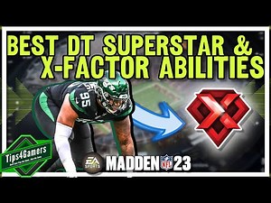 Best DT Superstar and X-Factor Abilities in Madden 23 Franchise Mode