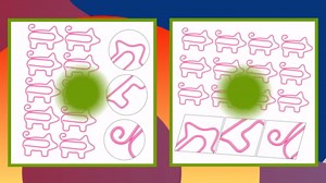 50Pcs Pig Clip Holder Office Paper Clips Metal Pigs Clips Cartoon Paper Clip