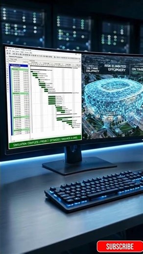 Digital Twin Technology in Mega Construction Projects #shorts