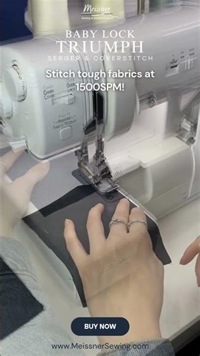 The Baby Lock Triumph #serger #sewing #sewingmachine