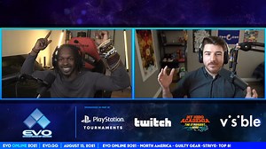 1.2K views · 16 reactions | Join us for the FINAL GAME of #EVO2021- Guilty Gear Strive NA Top 8! Winners: Tempest_NYC vs. jonathan_tene FGCMacho vs. hotashis Losers: LordKnightBB vs. TheSupernoon SonicFox vs. SuperDEBico twitch.tv/evo #GGST | Evolution Championship Series | Facebook