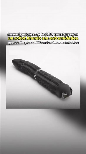 El robot que se mueve como un gusano 😳