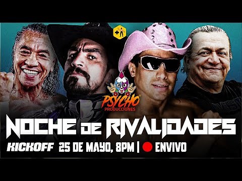KICKOFF 🔴 | GUERRA DE RIVALIDADES | EN JAULA: Negro Casas vs Scorpio Jr. vs Intocable vs Alan Stone