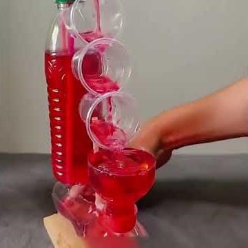 DIY Magic Fountain & Sprinkler (no electricity required) 💧♻️ (easy to make at home)