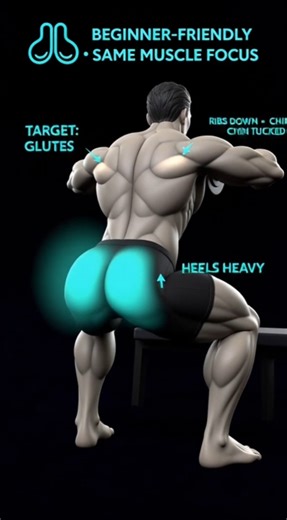 Perfect Barbell Back Squat Form 🔥 3D Full Body Tutorial + Common Mistakes (YouTube Shorts)