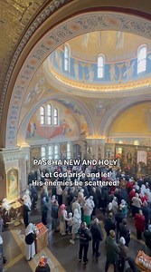 PASCHA NEW AND HOLY Pascha is the most important feast of the church year—a unique celebration with the longest period of observance. The divine services during these days are also extraordinary, interwoven with unparalleled texts that proclaim the joy of Christ’s Resurrection. The Paschal stichera consist of five poetic verses alternating with lines from the ancient 67th (68) Psalm, composed by the prophet and King David ten centuries before Christ’s birth. In this video, the choir of lay broth