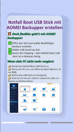 💥 Windows startet nicht mehr? So rettest du deinen PC in Minuten! ⚡#repairing #pc #usb #windows