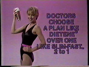 1985 Dietene Weight Loss Shake Mix TV Commercial