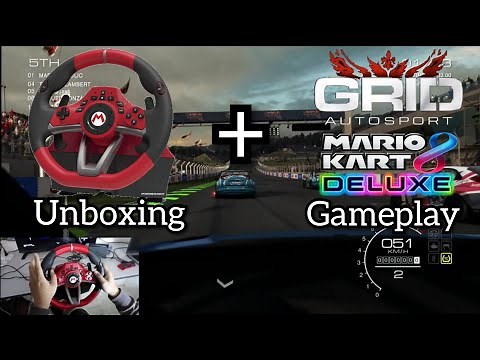 [Short Unboxing Video + Gameplay] Hori Mario Kart Racing Wheel Pro Deluxe for Nintendo Switch