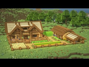 Minecraft: How To Build a Survival Base Tutorial(#33) | 마인크래프트 건축, 야생 기지, 인테리어
