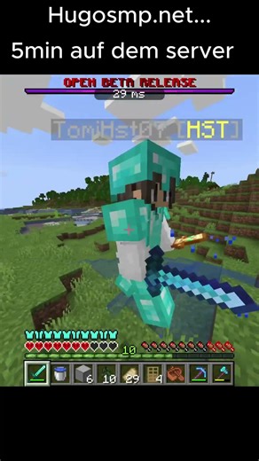 hugosmp mehr wie rust smp... #minecraft #hugosmp #pvp #letshugo