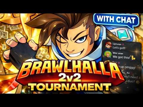 Hosted a 2v2 Brawlhalla Tournament W/My Chat 😂😂(PrizePool)🤑