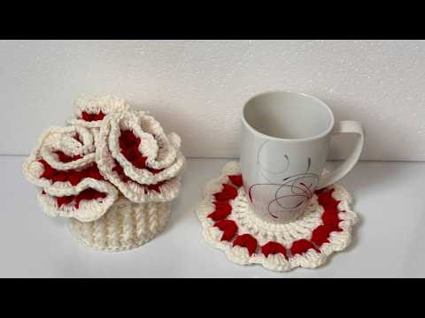 Crochet con encanto: Crea tu propio set de flores multiusos