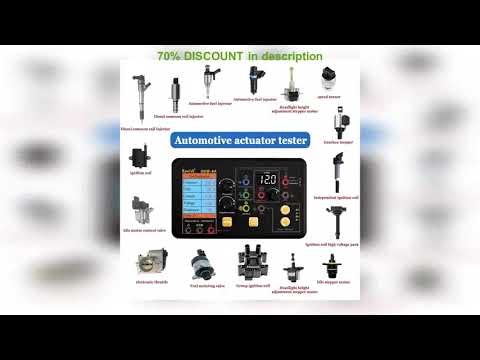 #2025 NEW! Auto Ignition Coil Test Injector Solenoid Valve Idling Stepper Motor Instrument Tester F